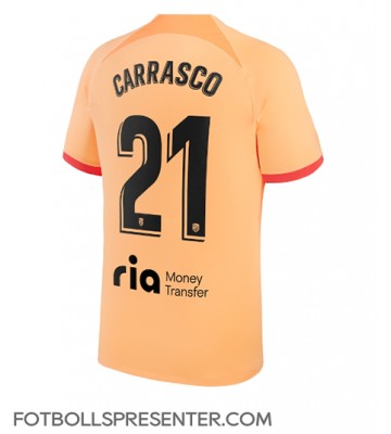 Atletico Madrid Yannick Carrasco #21 Tredje Matchtröja 2022-23 Kortärmad